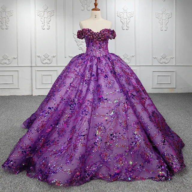 JANCEMBER Quinceañera Dresses Ball Gown Vestidos De 15 Años Purple Sequined Beading DY9522 Evening Party Dresses Bar Mitzvah 11