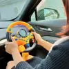 1pcs Kids Electric Simulation Steering Wheel Toy Multifunctional Car Driving Toy with Music and Light Toy for Boys and Girl K9B2 3