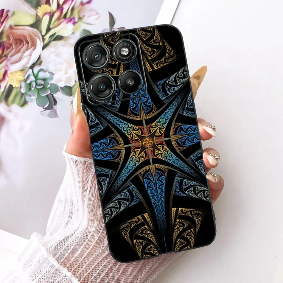 Cool Dragon Tiger Pattern Black Silicone Phone Case with Soft Bumpers