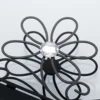 1pc metal creative napkin holder, modern minimalist flower napkin holder, dining table upright tissue holder 6