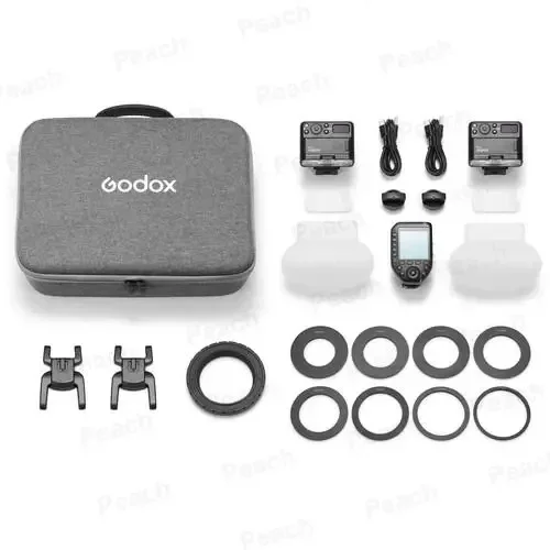 새로운 Godox MF12-DK1 MF12 치과용 플래시 시스템 TTL 플래시 2.4GHz 무선 제어 속도 조절 가능 플래시(용) A6400 A74 A7R5 ZV-E10