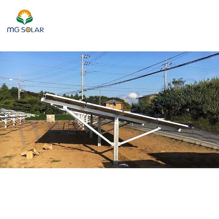Pv Array Type Fixed Open Rack Wholesale Free Design Solar Panel Bracket Photovoltaic Structure Rack ...