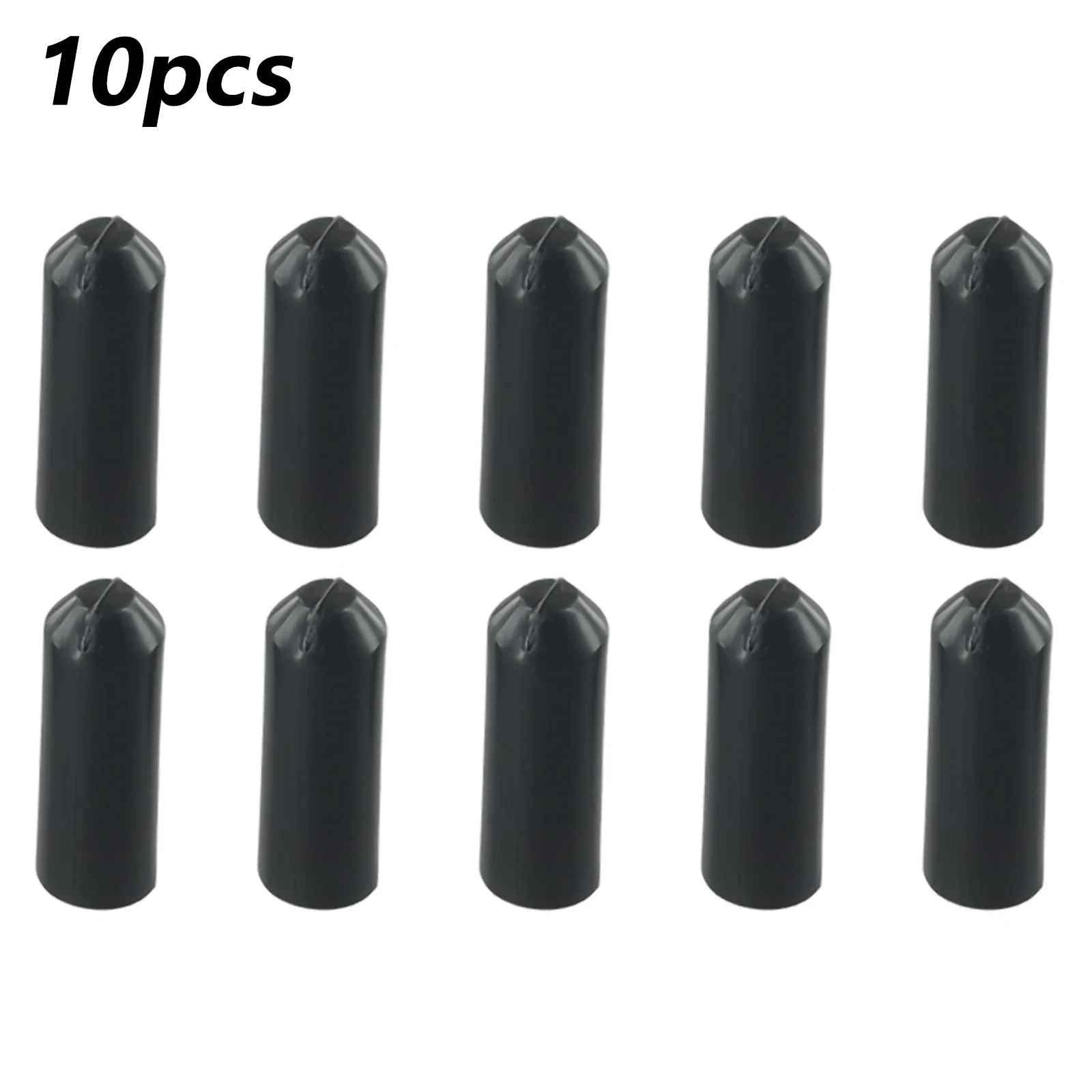 10pcs Warm Shrink End Cap Heat Shrink Cap Waterproof Protection For Power Cable End Wire Protect Cover Bottom Cable Sleeve