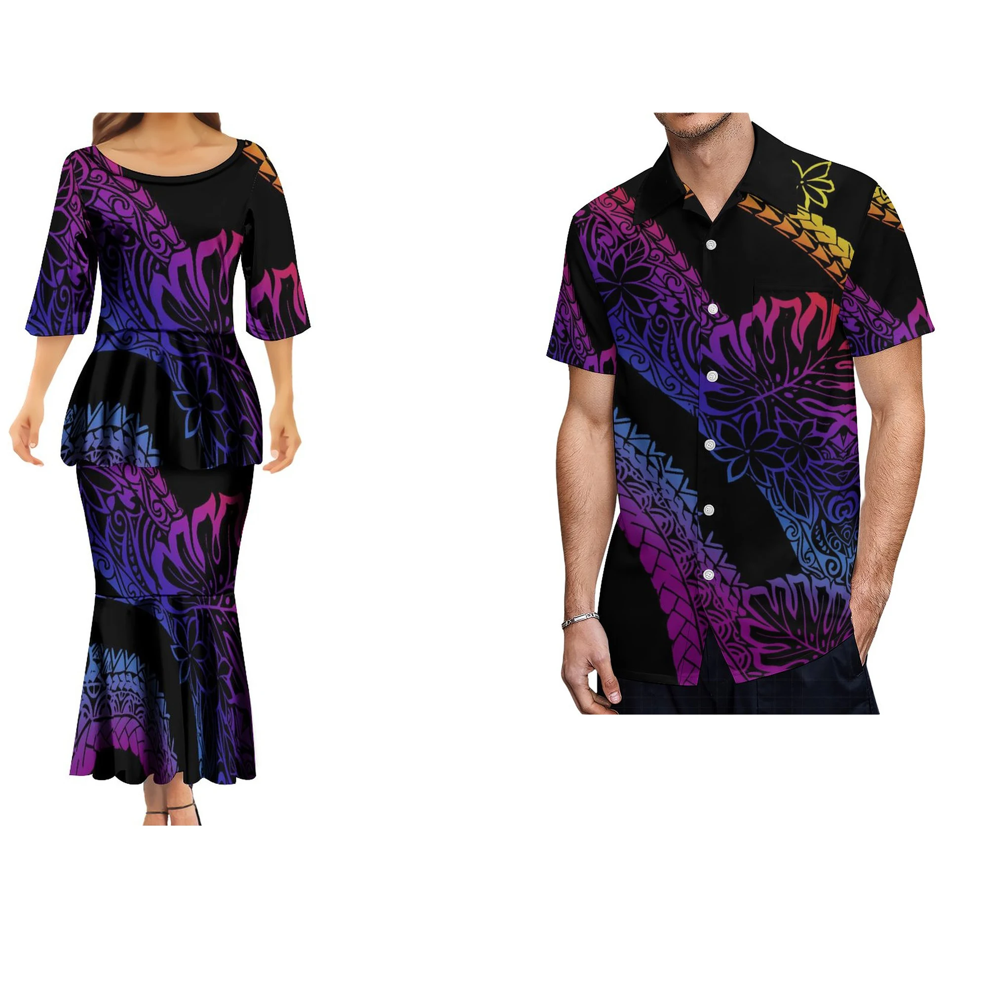 

Новинка лета 2023, женское платье, дышащее и удобное, с Полинезийским принтом, ретро, этническое, Элегантное Длинное платье, вечернее платье