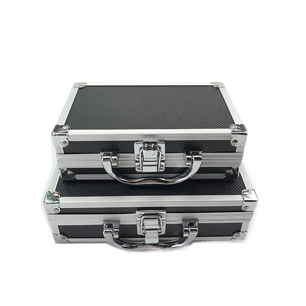 tool bag with wheels High Quality Tool Box Aluminium Alloy Toolbox Storage Case Portable Tool Case Travel Luggage Organizer Case Safety Box Portable mini tool bag