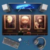 bilibili SPY x FAMILY 2 Anime Anya Mousepad Office Large Mouse Mat Keyboard Mats Rubber PC Computer Game Big Anti-slip Mice Mat 5