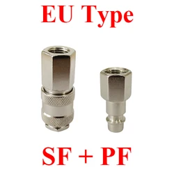 European Standard Pneumatic Quick Release Air Hose Fitting Adapter - 1PCS 20 (SF and PF)