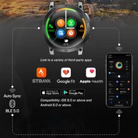 NORTH EDGE New GPS Watches Men Sport Smart Watch HD AMOLED Display 50M ATM Altimeter Barometer Compass Smartwatch for Men - Image 6
