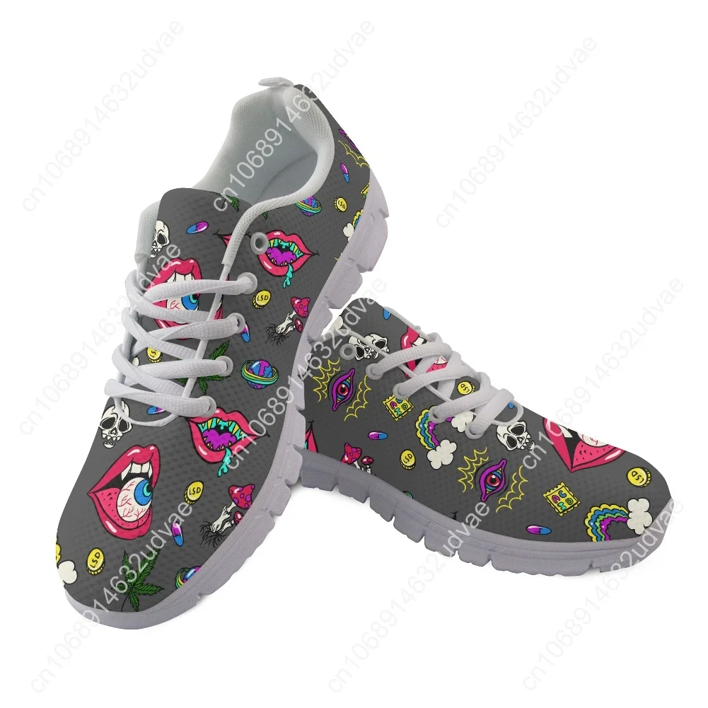 Custom Made Subliminal Print On Your Demand Women Men Running Shoes Sneakers