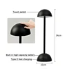 Mushroom Lamp LED Metal Wireless Touch Switch Desk Lamp for Bedroom Bedside Matte Atmosphere Night Light Table Lamp LED Light 4