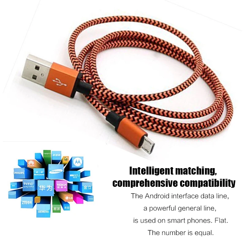 100pcs 아이폰 11 12 13 XS 최대 XR X 1M 2m 3m 8pin 금속 머리 충전 데이터 USB 케이블에 대 한 뜨거운 나일론 꼰 Usb 케이블 iPad