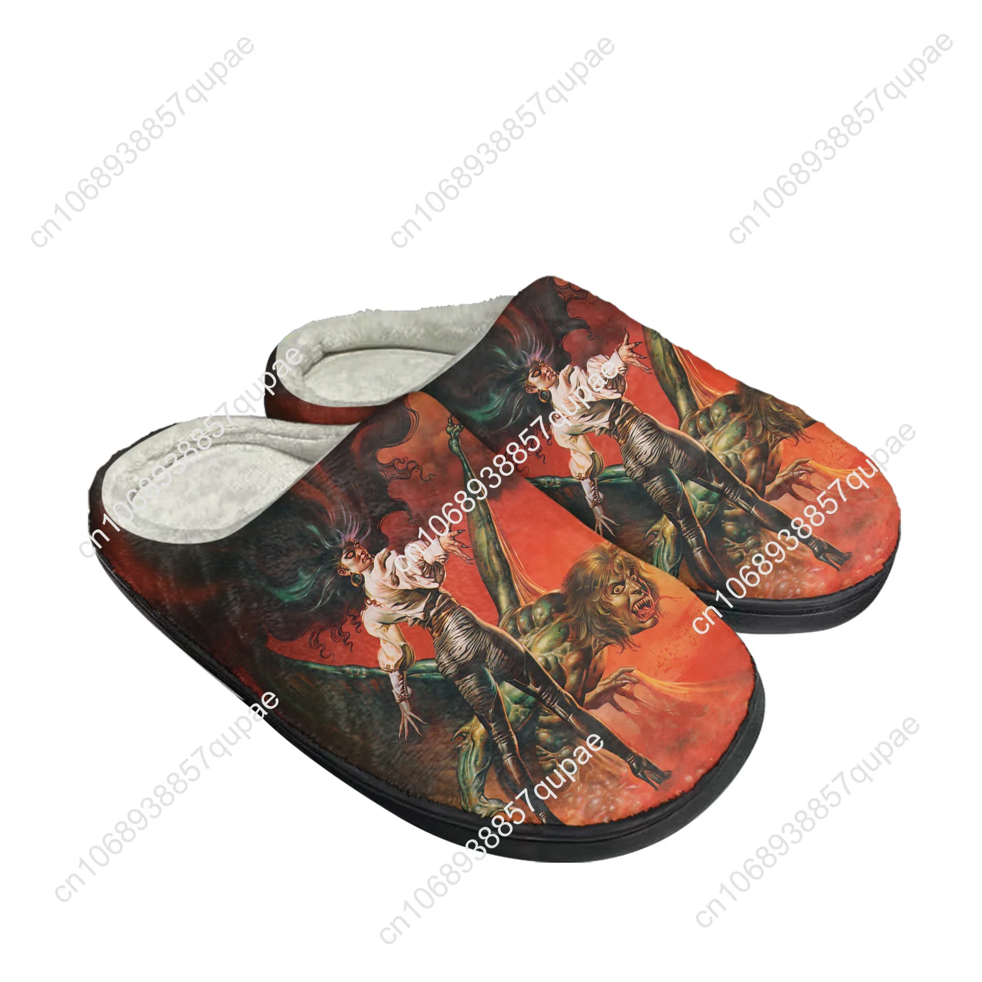 Ozzy Rock Singer Osbourne Home Cotton Custom Slippers Mens Womens Sandals Plush Casual Keep Warm Shoes Couple Thermal Slipper