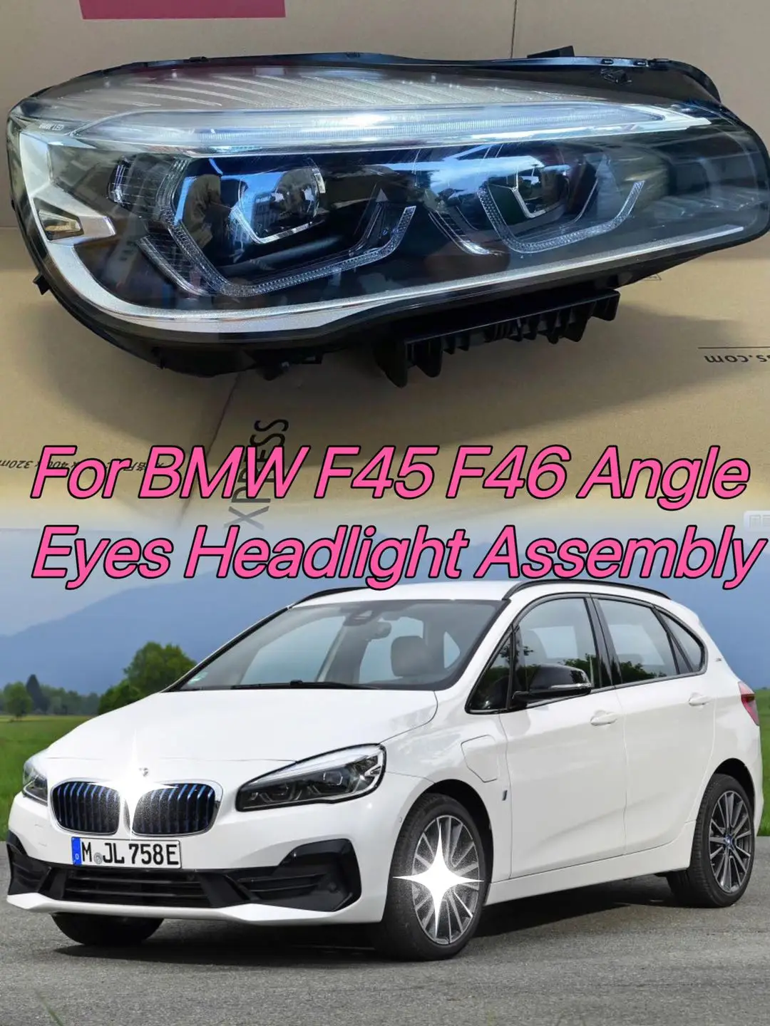 

Фара головного света для BMW 2 серии F45 2013-2016, OEM 63117391402