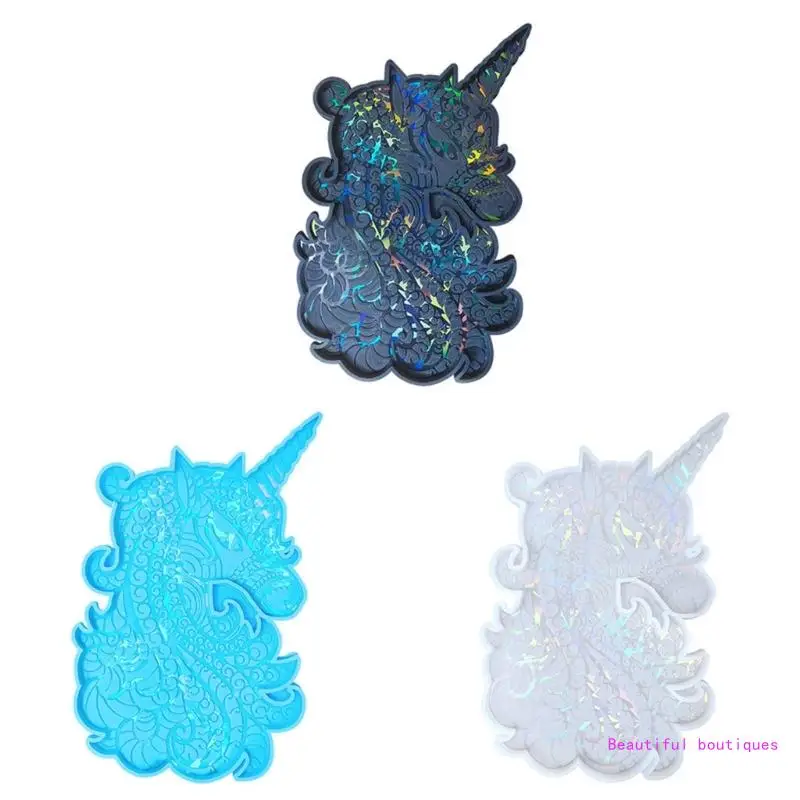 

Customizable Silicone Mold for Home Decor Unique Crystal Resin Wall Decorations Creating Mold Reusable Resin Moulds DropShip