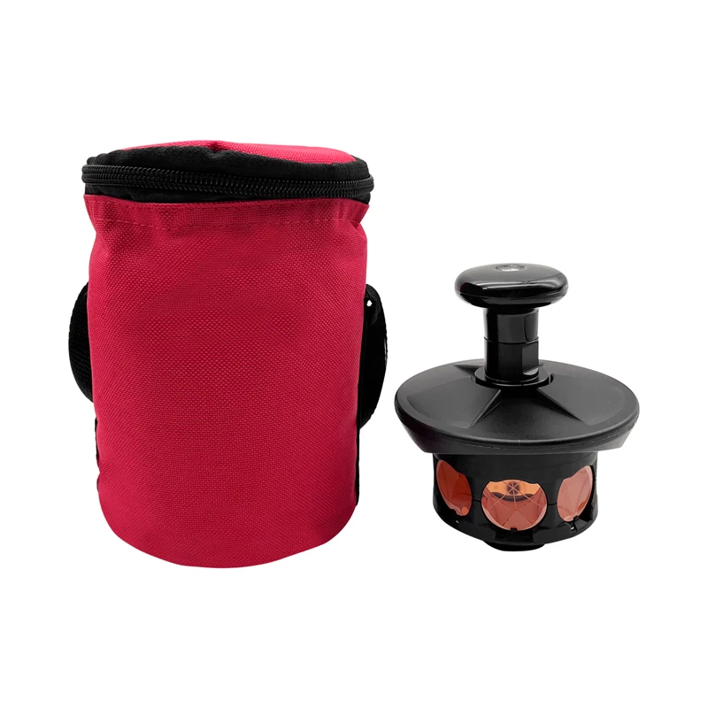 

High Quality 360 Degree Red Prism For Trimble S8 S6 Total Station With Adapter Connector