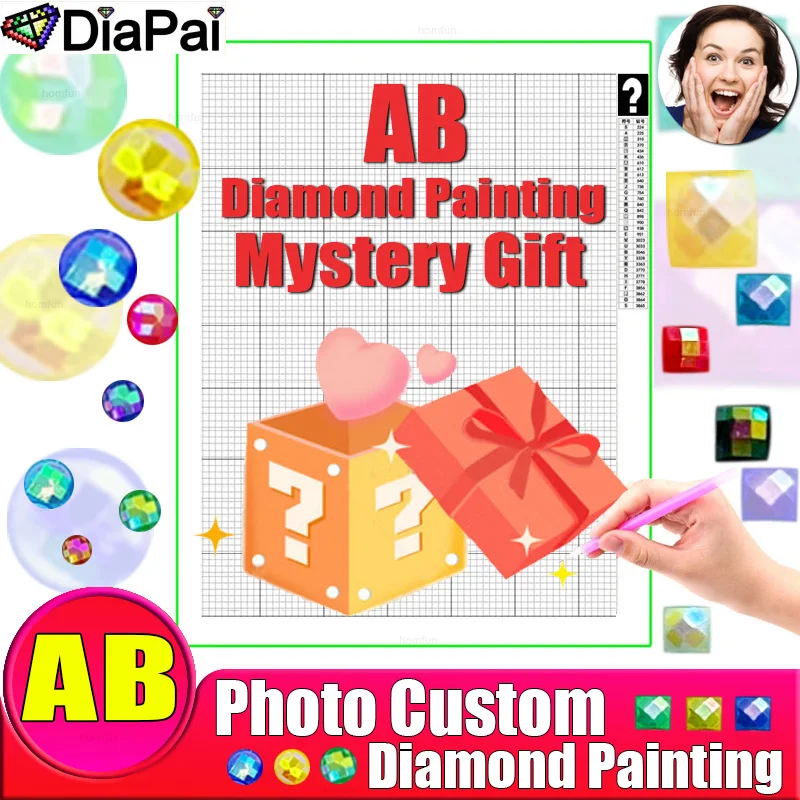 

Диапай AB фото на заказ загадочная алмазная живопись 5D Сделай Сам загадочная картина искусственная Алмазная вышивка 3D вышивка крестиком подарок