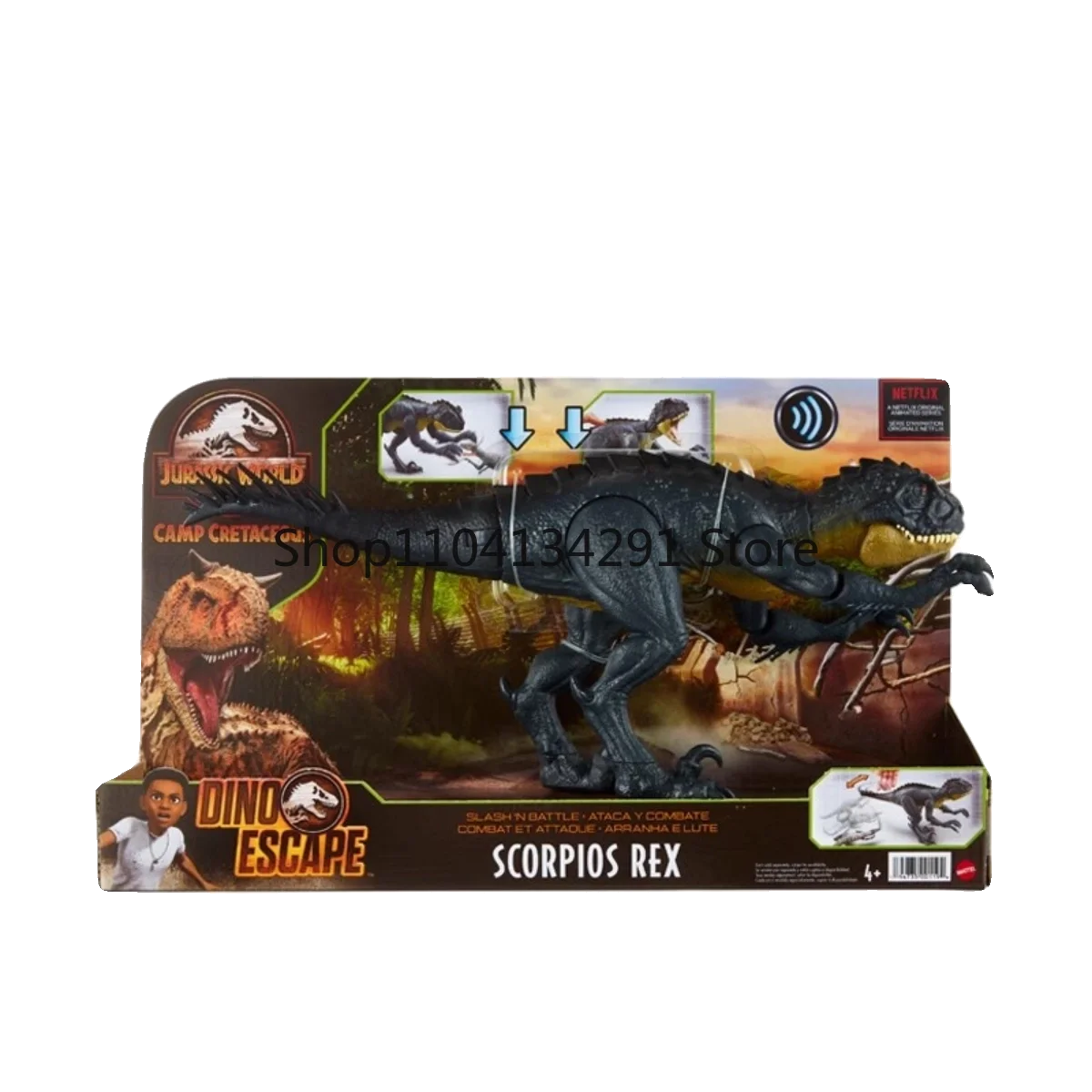 Mattel Jurassic World Dinosaurs Scorpios Rex Animal Figurines