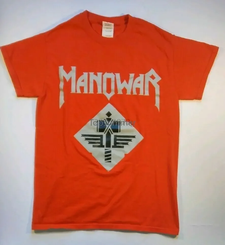 

Мужская Винтажная Футболка Manowar, размер S, новинка 2019