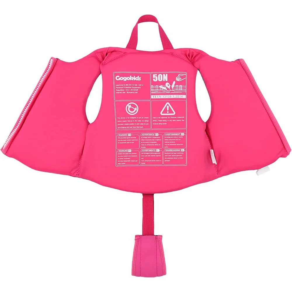 Life Jacket Children's Neoprene Watersport Buoyancy Vest Water Sports Beach Surfing Swimming Sailing Rafting Safety