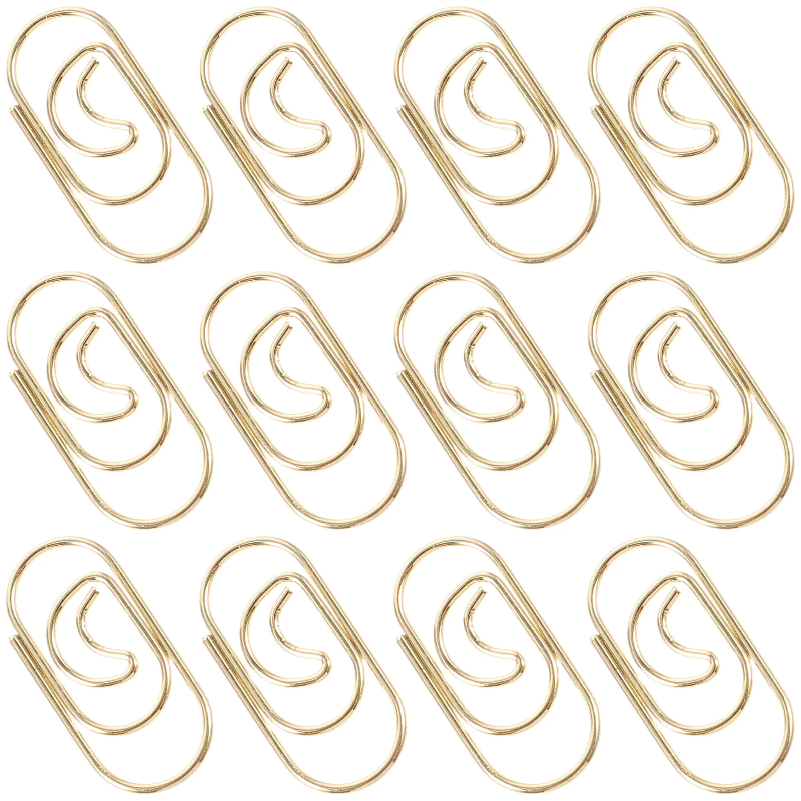 100 Pcs Paper Clips Decorate Wedding Decorations Decorative Convenient File for Office Desk Supplies Student