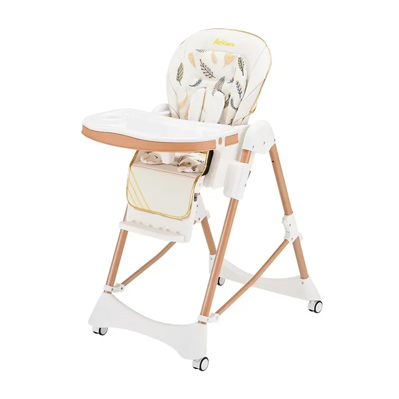 Bold Children's Dining Chair Multi functional Baby Dining Chair Home Foldable Portable Baby Growth Plastic Table
