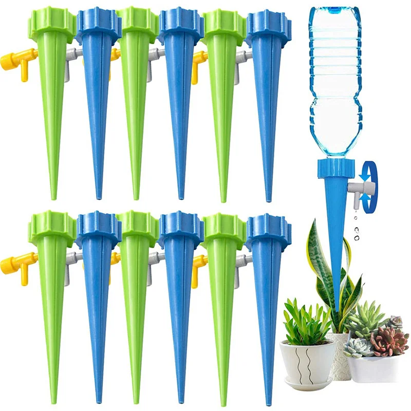 1/5/10PCS Auto Drip Irrigation Watering System Dripper Spike Kits Garden Household Plant Flower Automatic Waterer Tools |