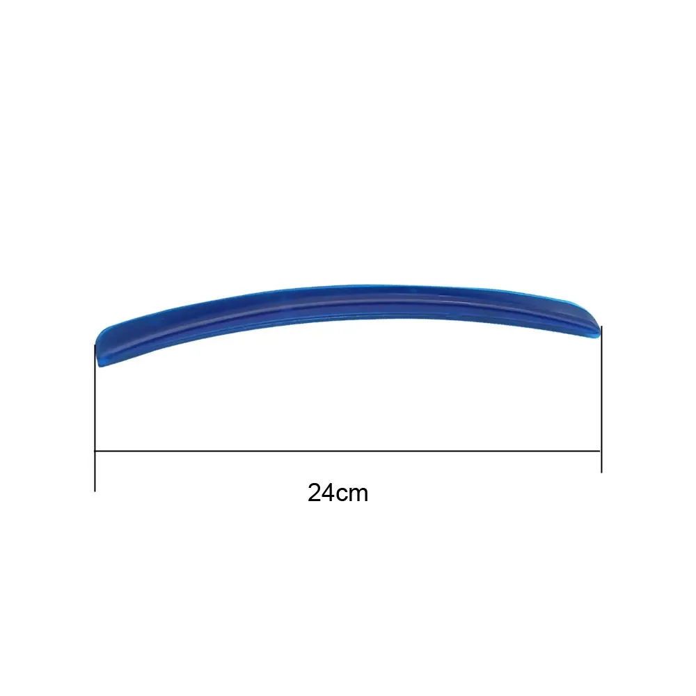 2Pcs Car Fender Vents Protector Cover Wheel Eyebrow Arch Decoration Strips Car Stickers Universal Exterior Accessories
