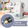 Feiyue Fye330 Home Sewing Machine With Foot Pedal, Controllable Pedal Speed, 105 Stitch Applications, Powerful Servo Motor, 5