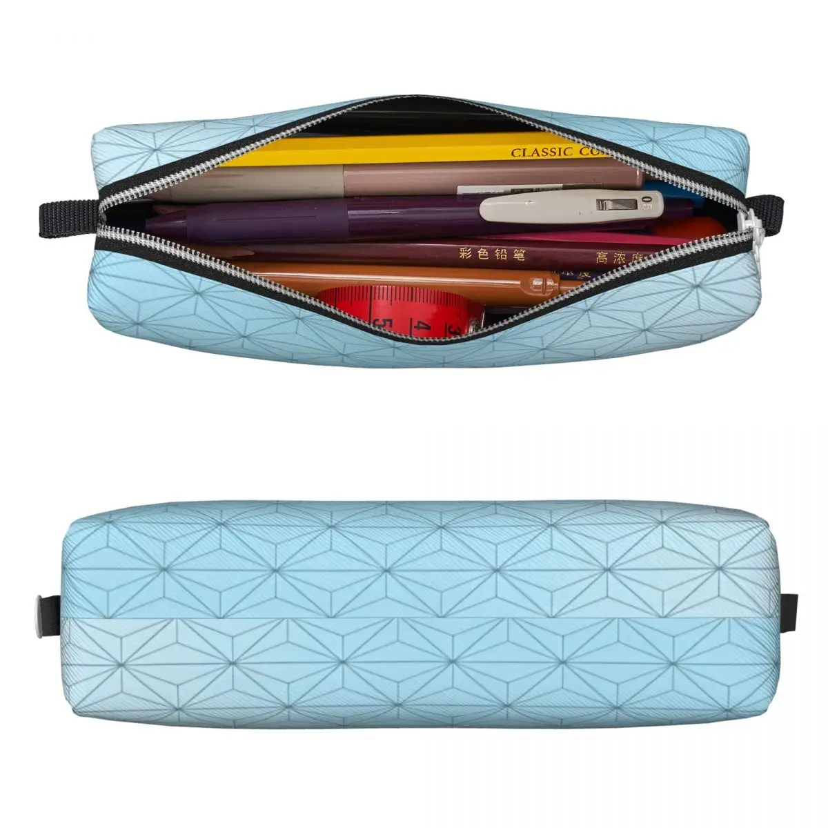 Demons Tanjiro Kamado Pencil Cases Slayers Print K-Kimetsu Anime Pen Pencil Bags Student School Supplies Cosmetic Pouch
