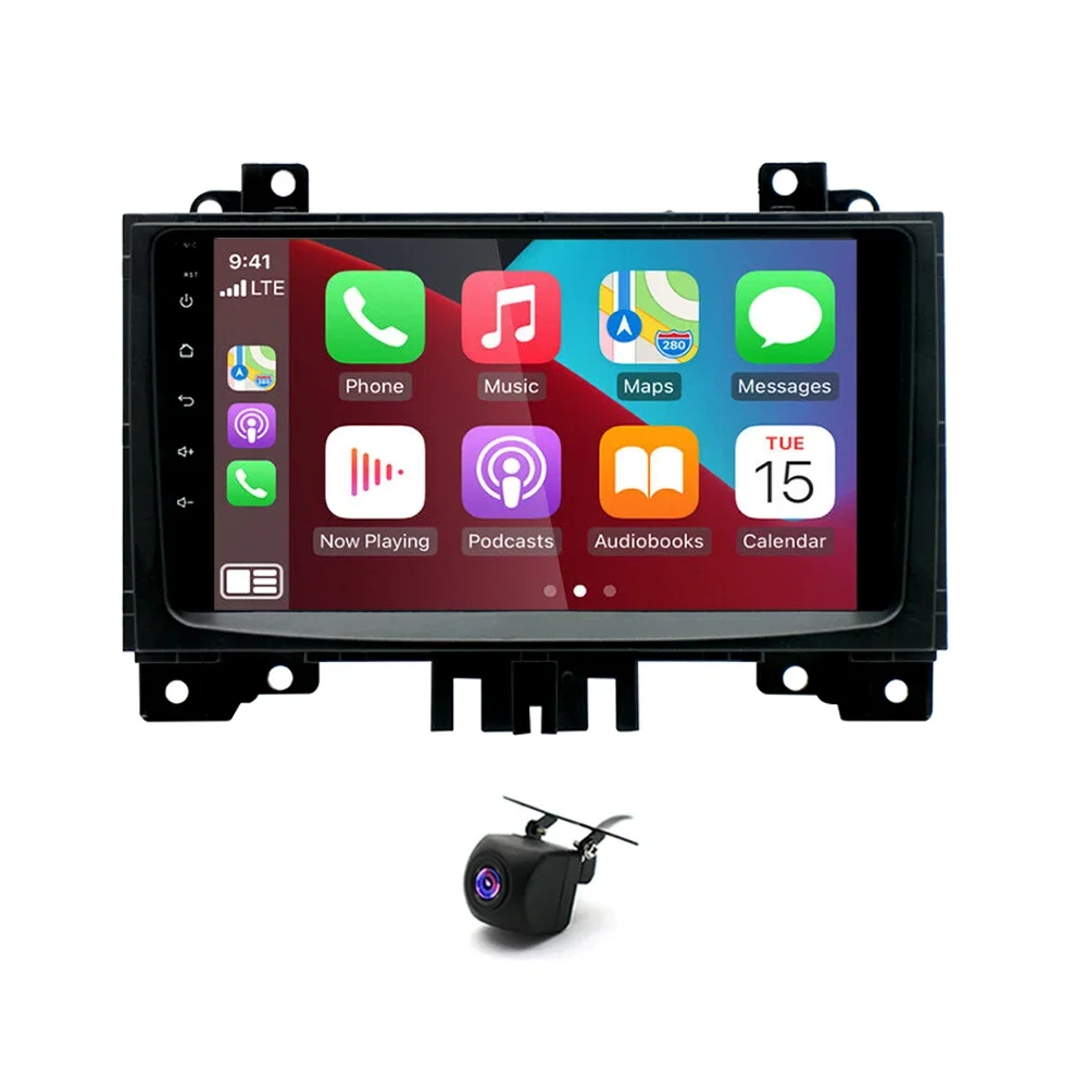 Radio Carplay de 10 Pulgadas para Mercedes Benz Sprinter 2006-2017 Crafter, Android Auto Inalámbrico, DSP, 4G, Multimedia para Auto, Pantalla HD IPS 6