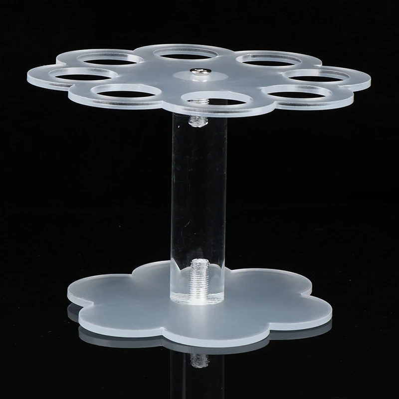 Ice Cream Cone Holder 8 Holes Acrylic Stand 1pcs