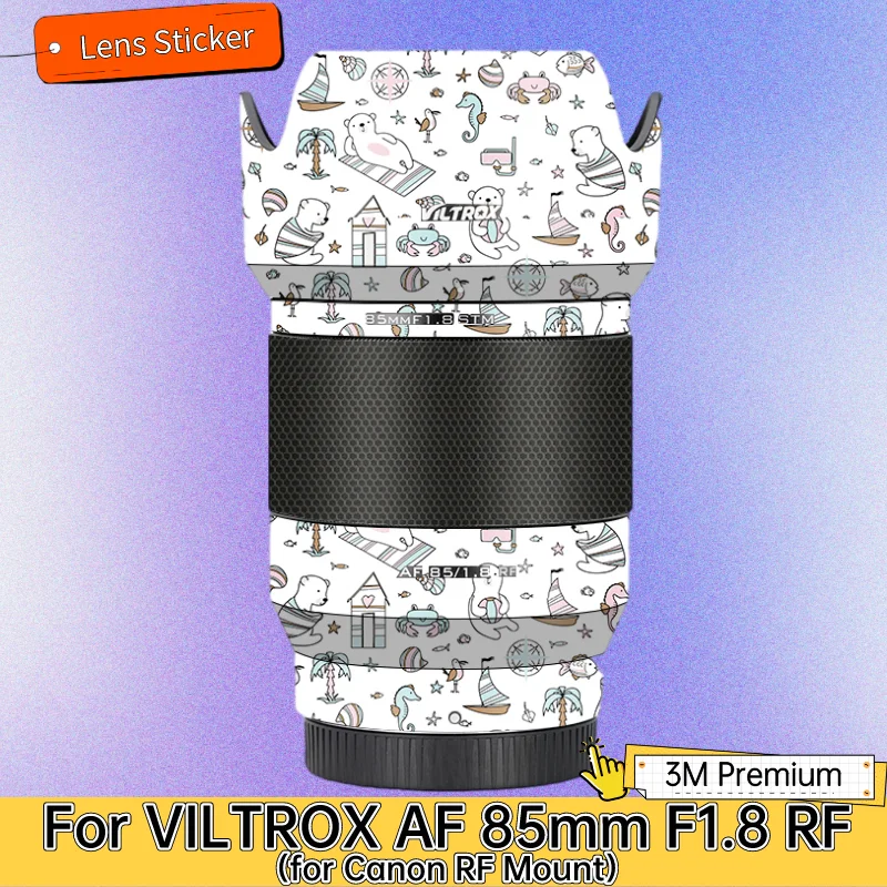 

Для VILTROX AF 85 мм F1.8 RF для Canon RF Mount наклейка на рассеиватель Защитная пленка для защиты от царапин защитное покрытие AF85 F/1,8