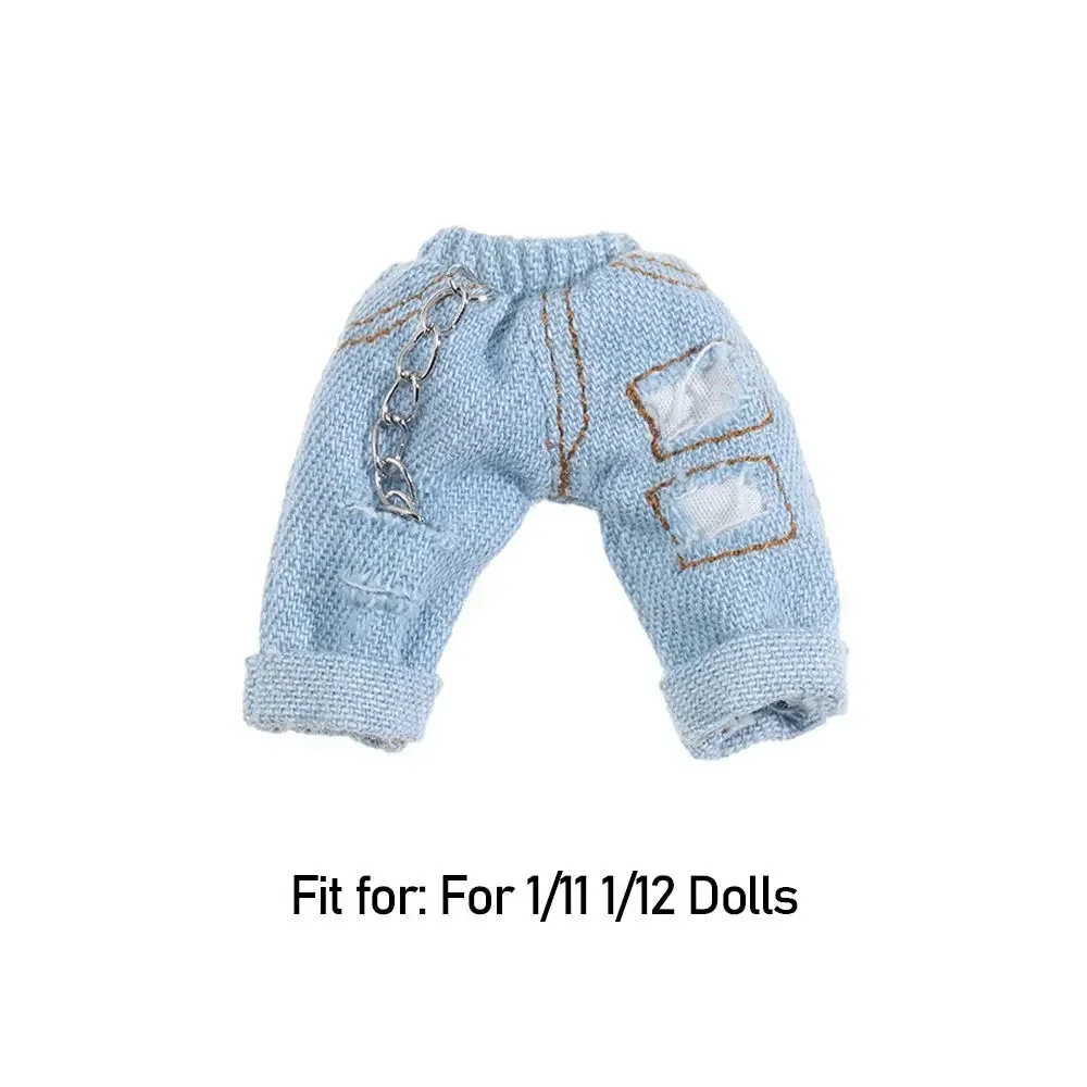Doll Fashion Outfit Set: Ripped Jeans, Trendy Hoodies, & Cool PU Leather Jackets - Stylish Doll Clothes Accessories