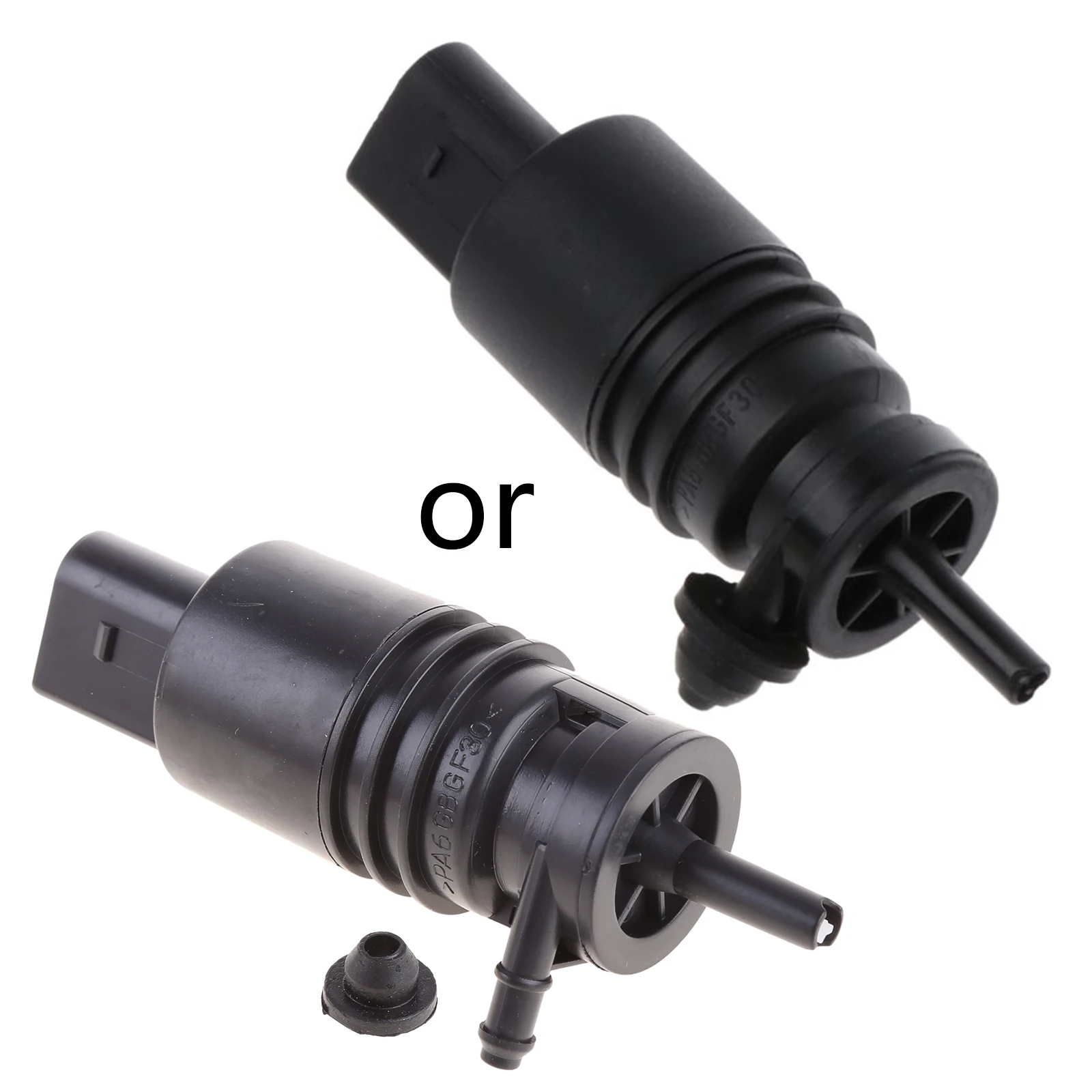 BlackWindshieldFluidWasherPumpMotorAutoCarPartsForBMWE46E38