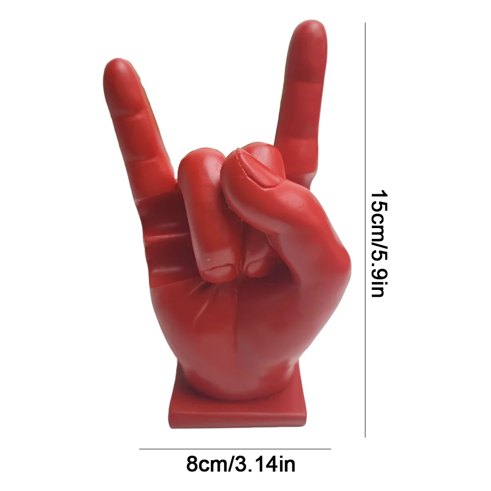 Creative Rock Hand Drum Stick Stand Drumstick Display Stand Rack Mallet Drumstick Bracket Home Decoration Funny Gift for Drummer