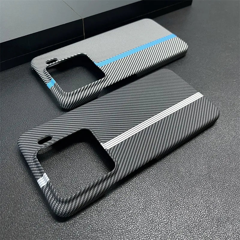 Sleek Carbon Fiber Protective Back Cover