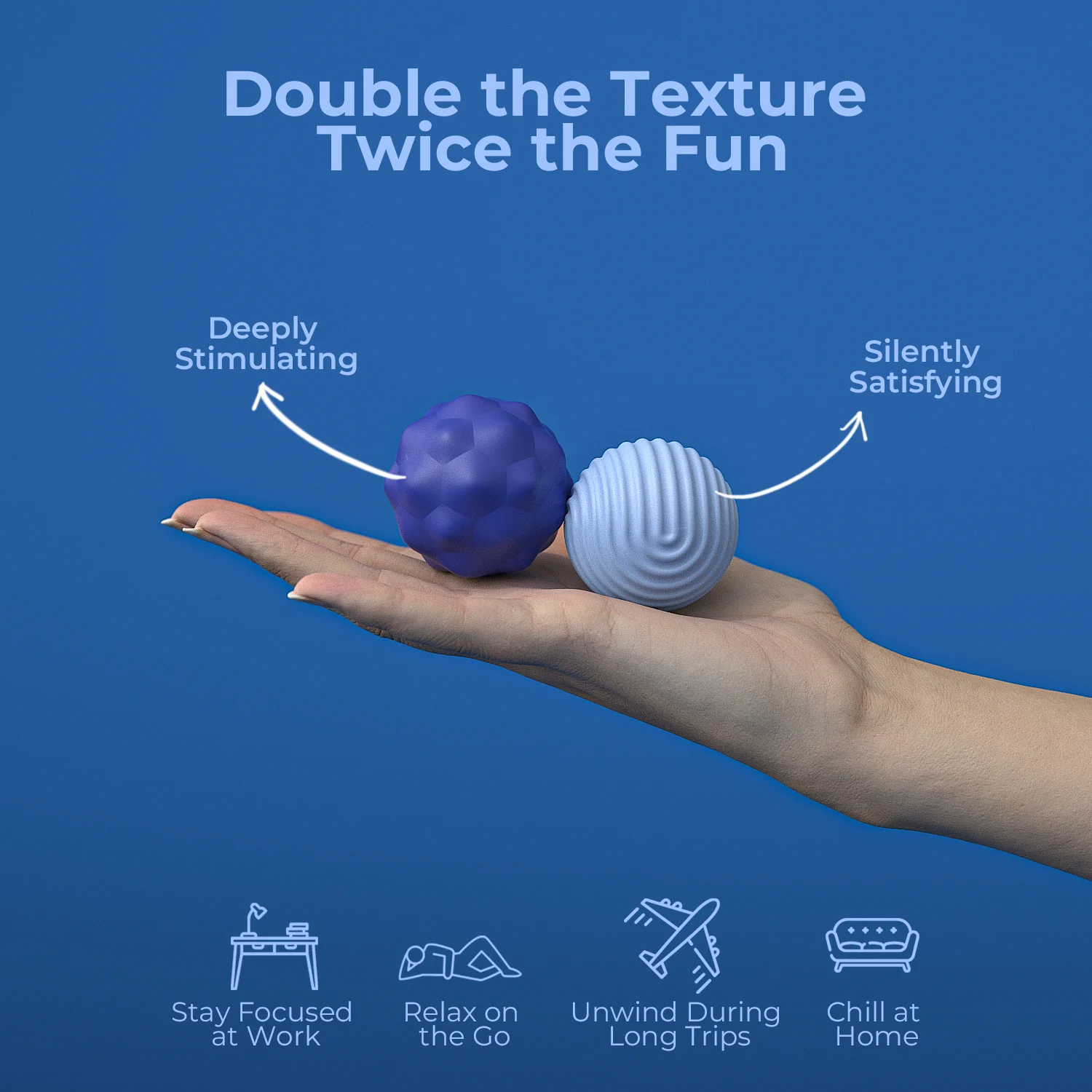 Silicone Magnetic Sensory Balls Fidget Toy Anxiety Relief Stress Sensory Toy Kid Adults Fingertip Activity Small Decoration Toy