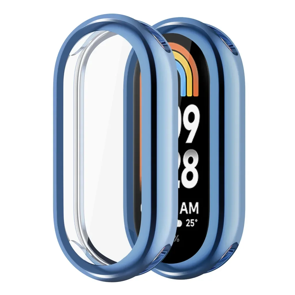 Electroplated TPU Soft Protective Smart Watch Case Cover