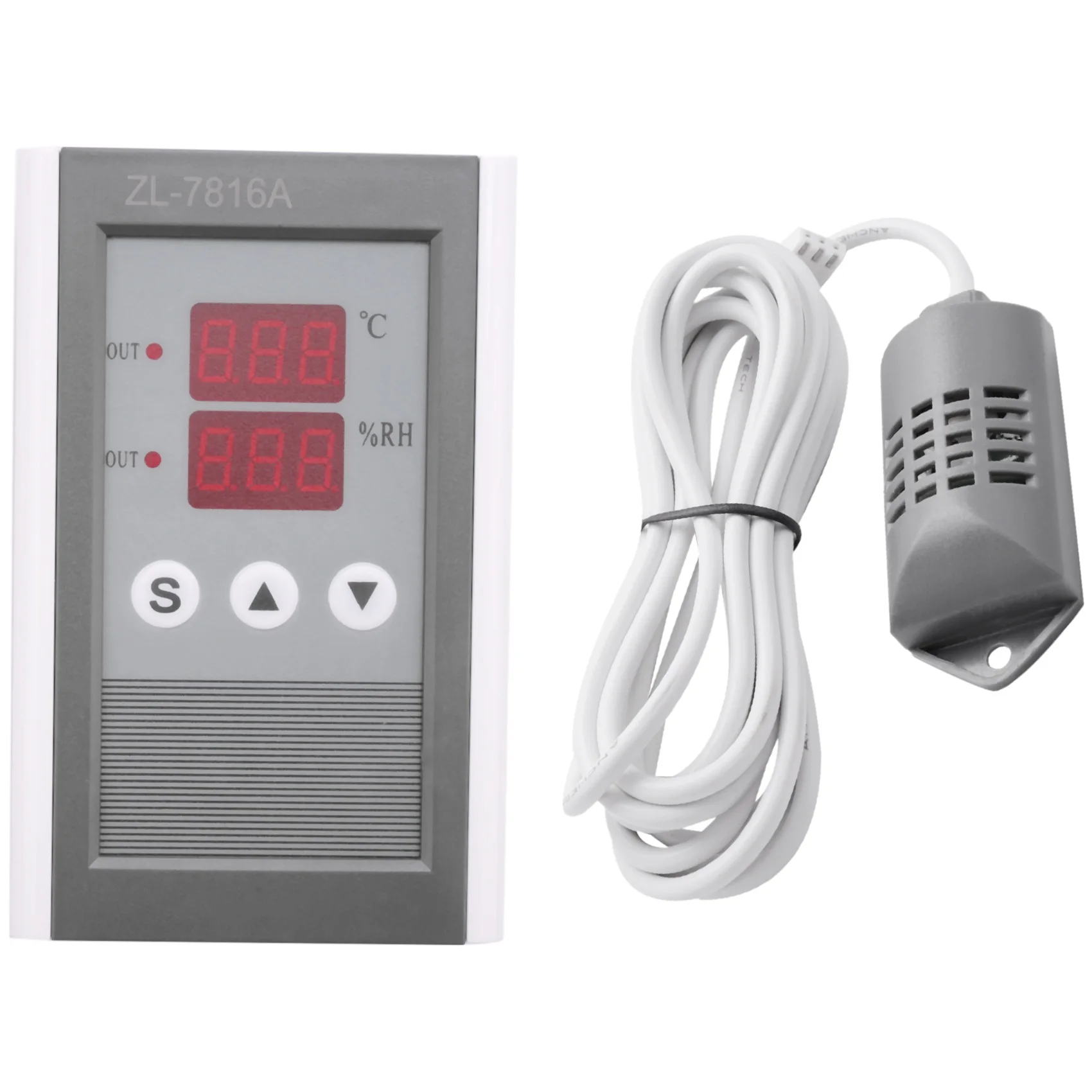 

-7816A,12V,Temperature & Humidity Controller,Thermostat And Hygrostat,Incubator Humidity,Incubator Controller
