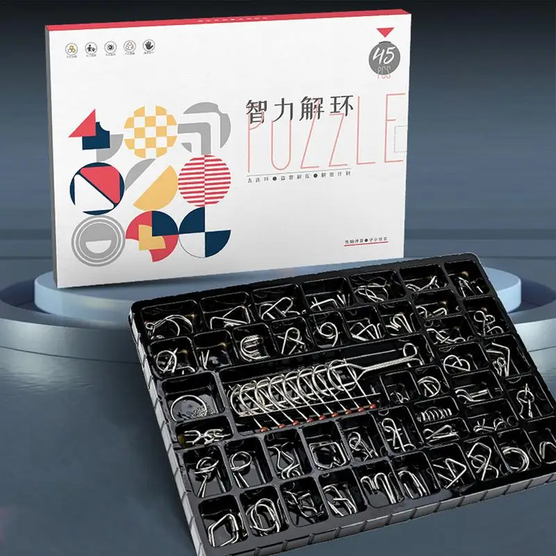 Рисунок 3 - Набор пазлов из проволоки