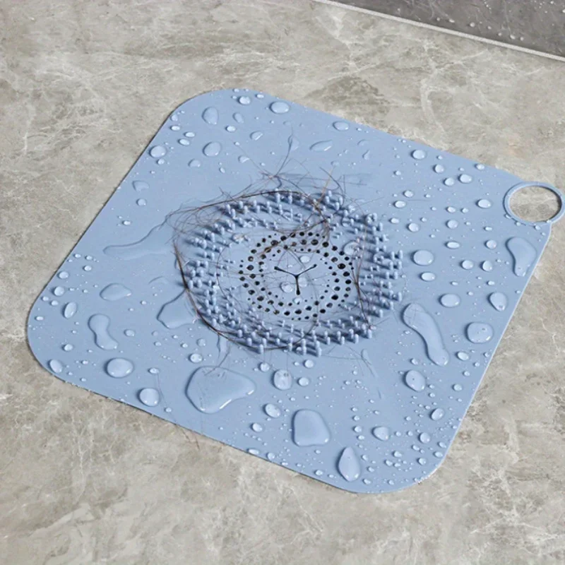Silicone Floor Drain Cover Household Bathroom Hair Cover Floor Drain Sealing Plug silicone floor drain cover floor drain cover plug stopper