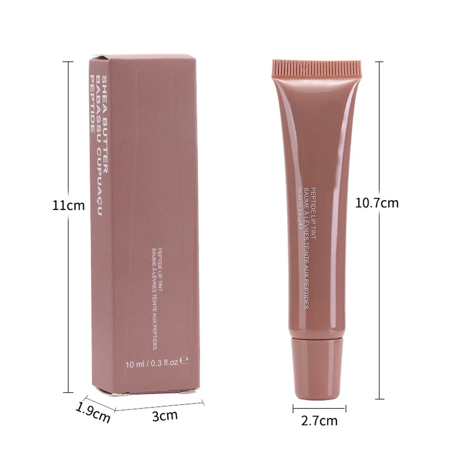 Lip Balm Phone Case Lip Gloss Moisturizing Liquid Lipstick Toast Espresso Raspberry jelly Transparent Lip Glaze Wholesale 6