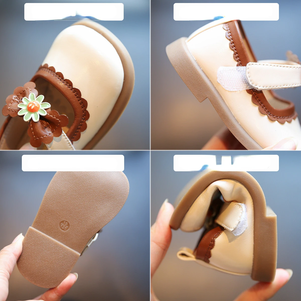 туфли для девочкиBaby Girl Leather Shoe Spring Cute Bowknot Soft Sole Princess Shoe Casual Allmatch Mary Jane First Walkers