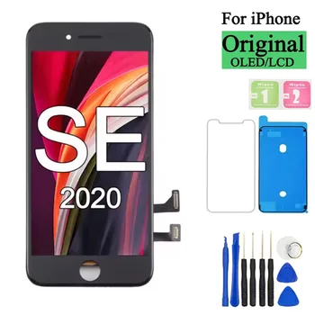 Di alta Qualità Per iPhone SE2020 Sostituzione Dello Schermo Generazione A2296 A2275 A2298 Display Sensore Pannello di Vetro Digitizer Assembly