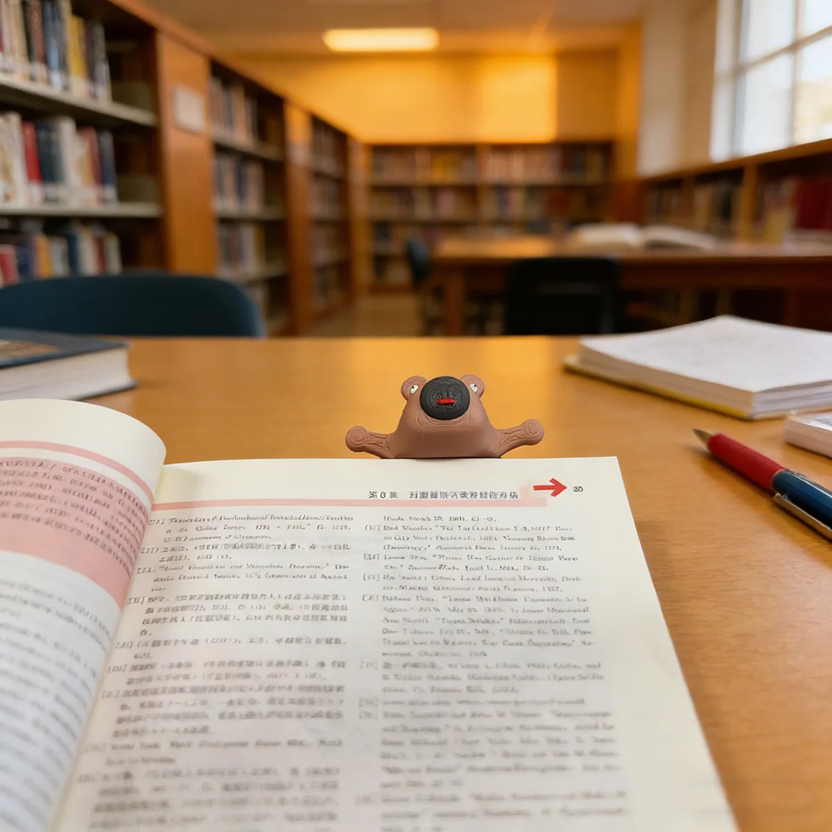 Capybara Bookmark: Adorable Animal Page Marker and Charming Gift