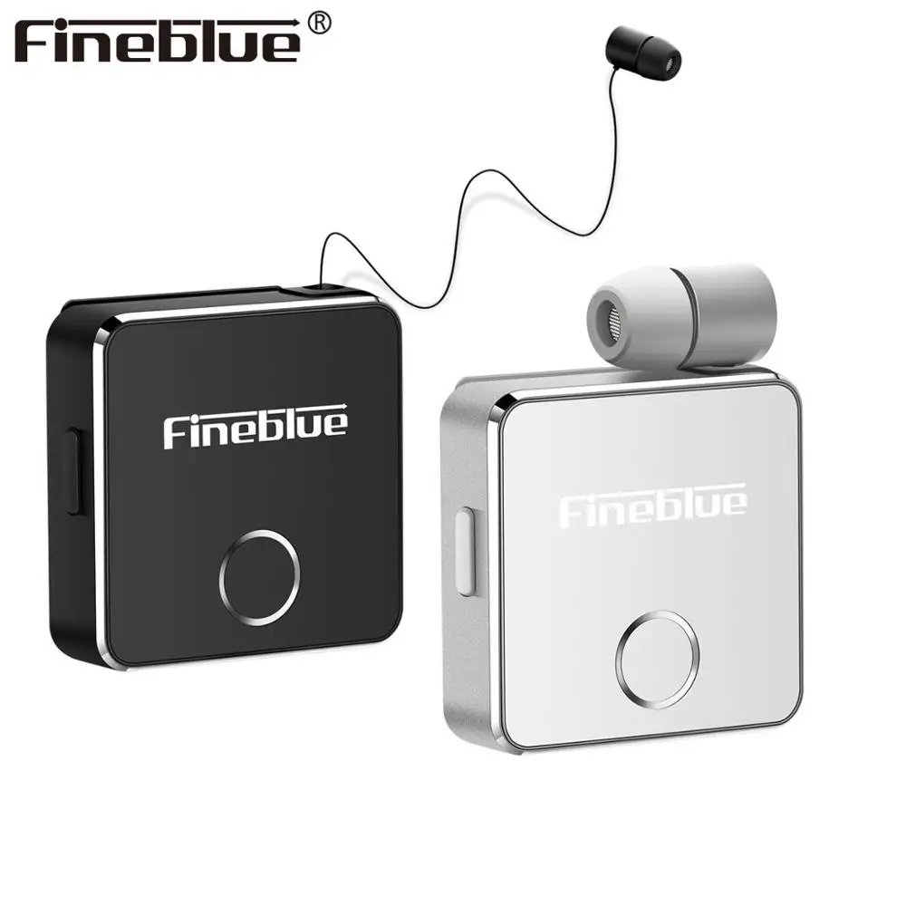 

Новая роскошная Беспроводная деловая Bluetooth-гарнитура Fineblue F1pro, спортивные наушники с телескопическим зажимом, стереонаушники с вибрацией