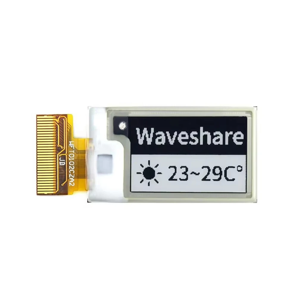 B04B-E-Ink Display 1.02 Inch 128X80 Resolution Electronic Screen Black ...
