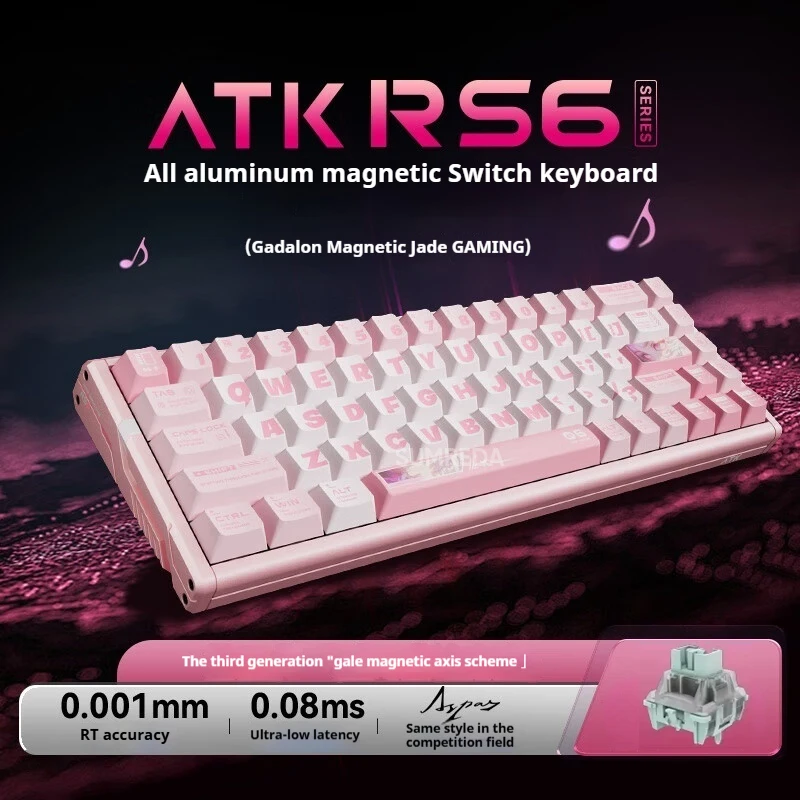 ATK RS6 Ultra Gaming Magnetic Switch Keyboard 0.001MM Rapid