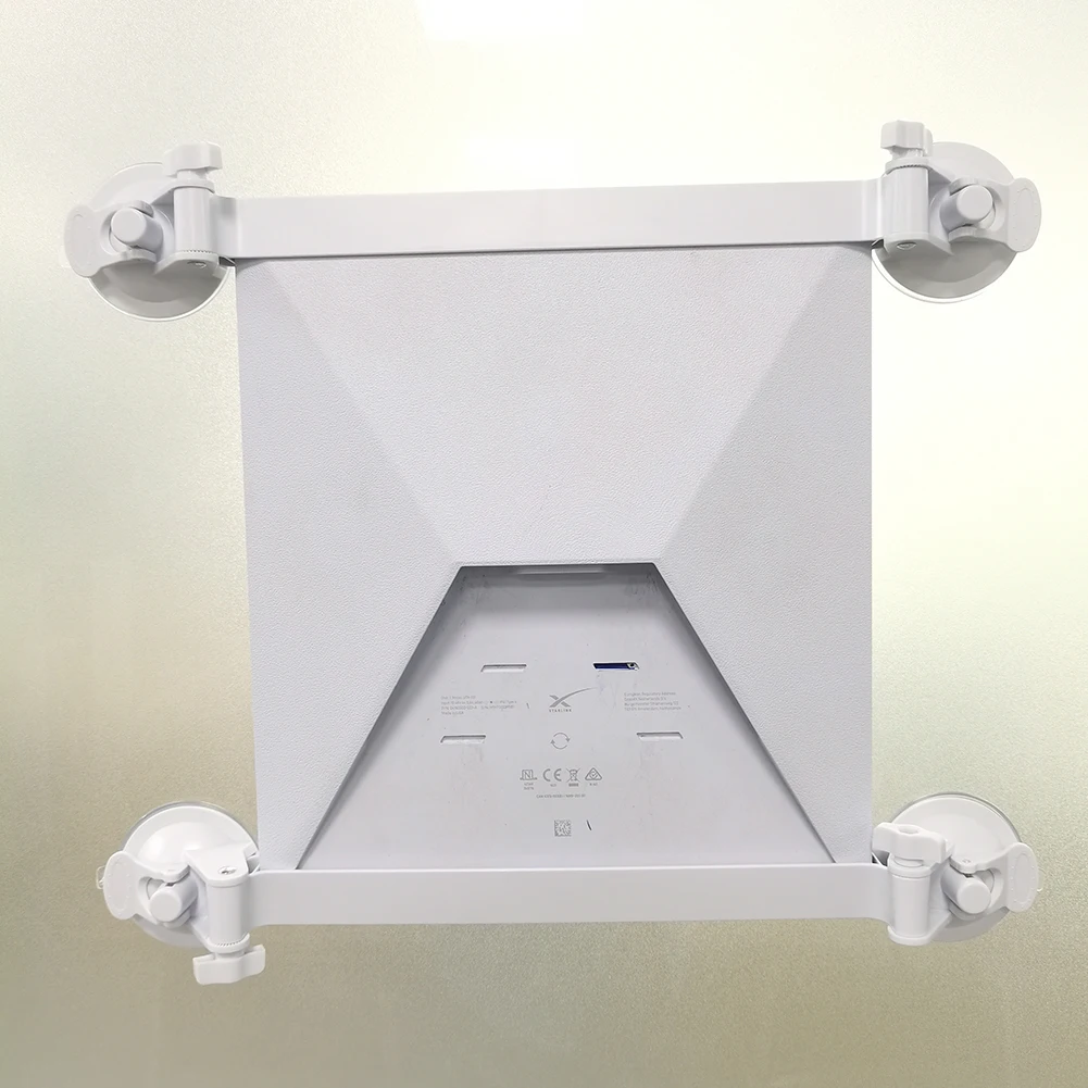 미니 선루프 흡착식 차량 마운트, 4개의 흡착판 베이스가 있는 안정적인 차량용 흡착컵 브래킷, 유연한 각도 조절 가능