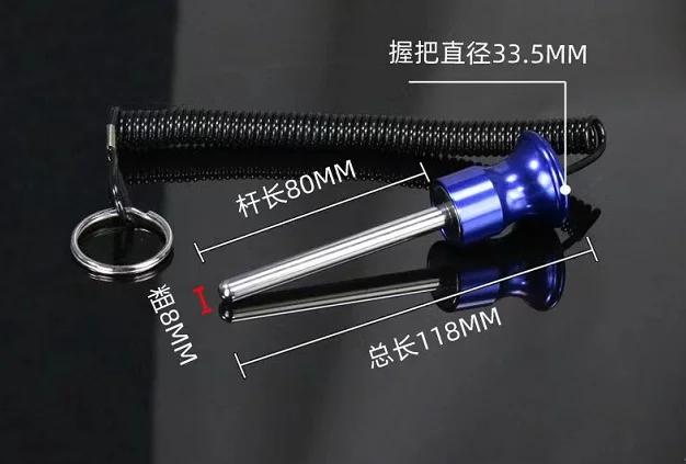 ジム機器用の重量スタックピン,8mm/10mm,磁気ウェイトスタック